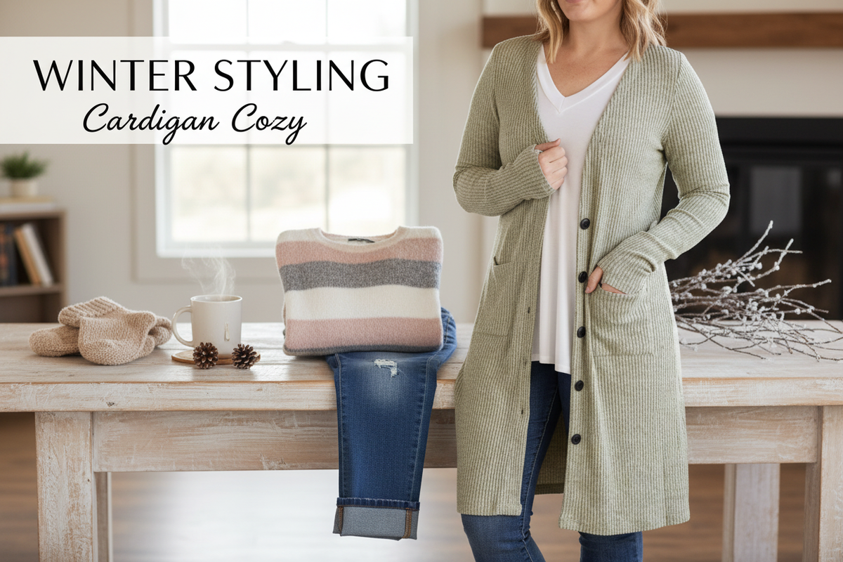 5 Ways to Style Your Favorite Cardigan This Winter