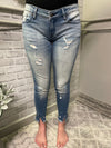 Kancan Gemma Low Rise Ankle Skinny Jean