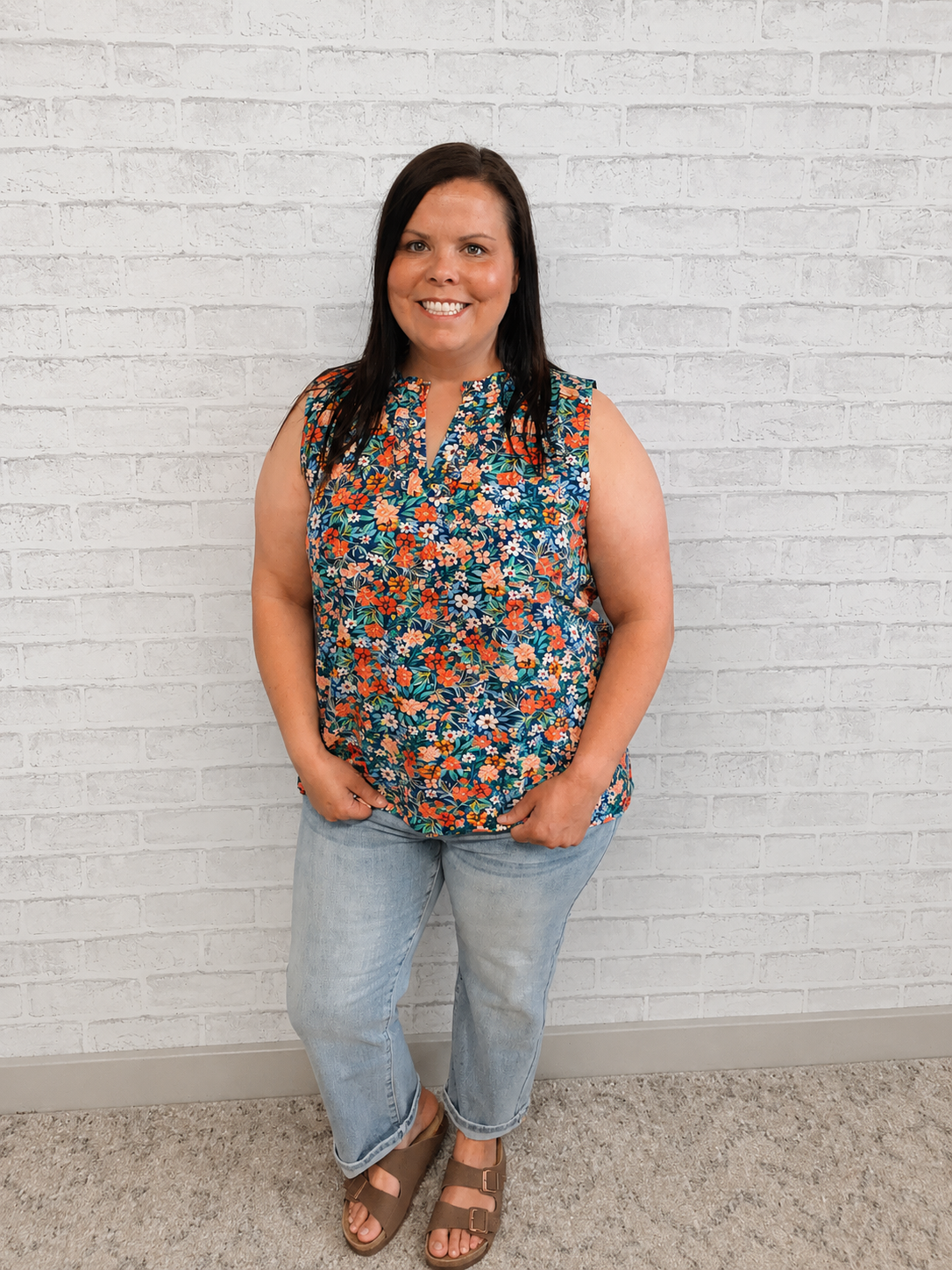 Floral Tank Top