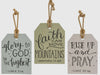 Faith Wooden Tag Wood Sign (3 Options)