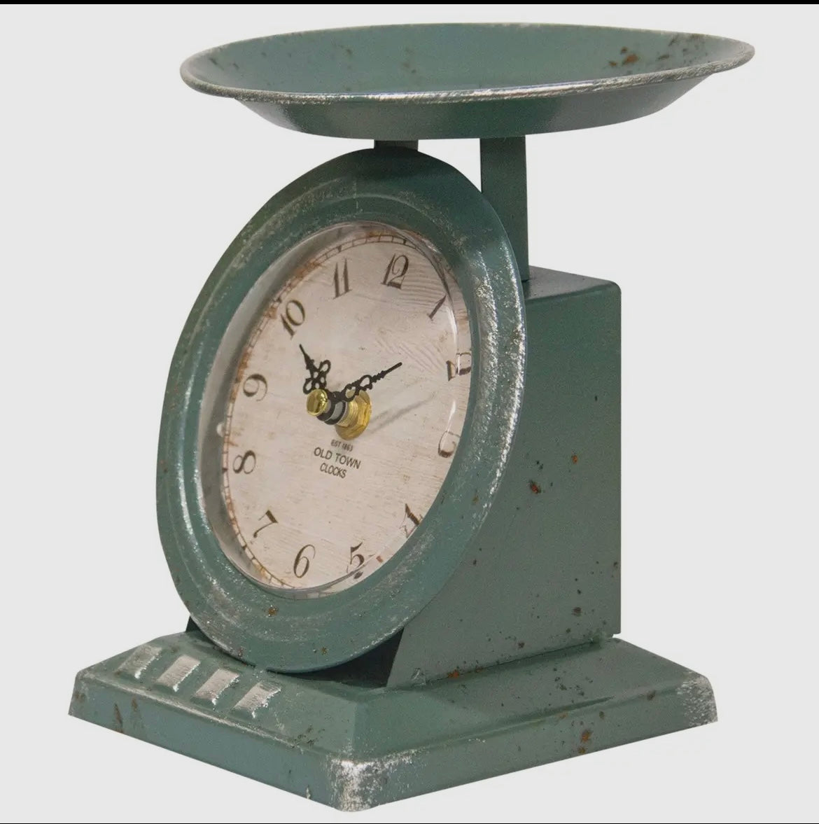 Vintage Scale Clock