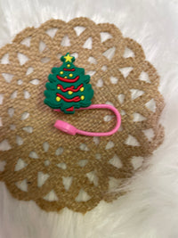 Holiday Silicone Straw Tips