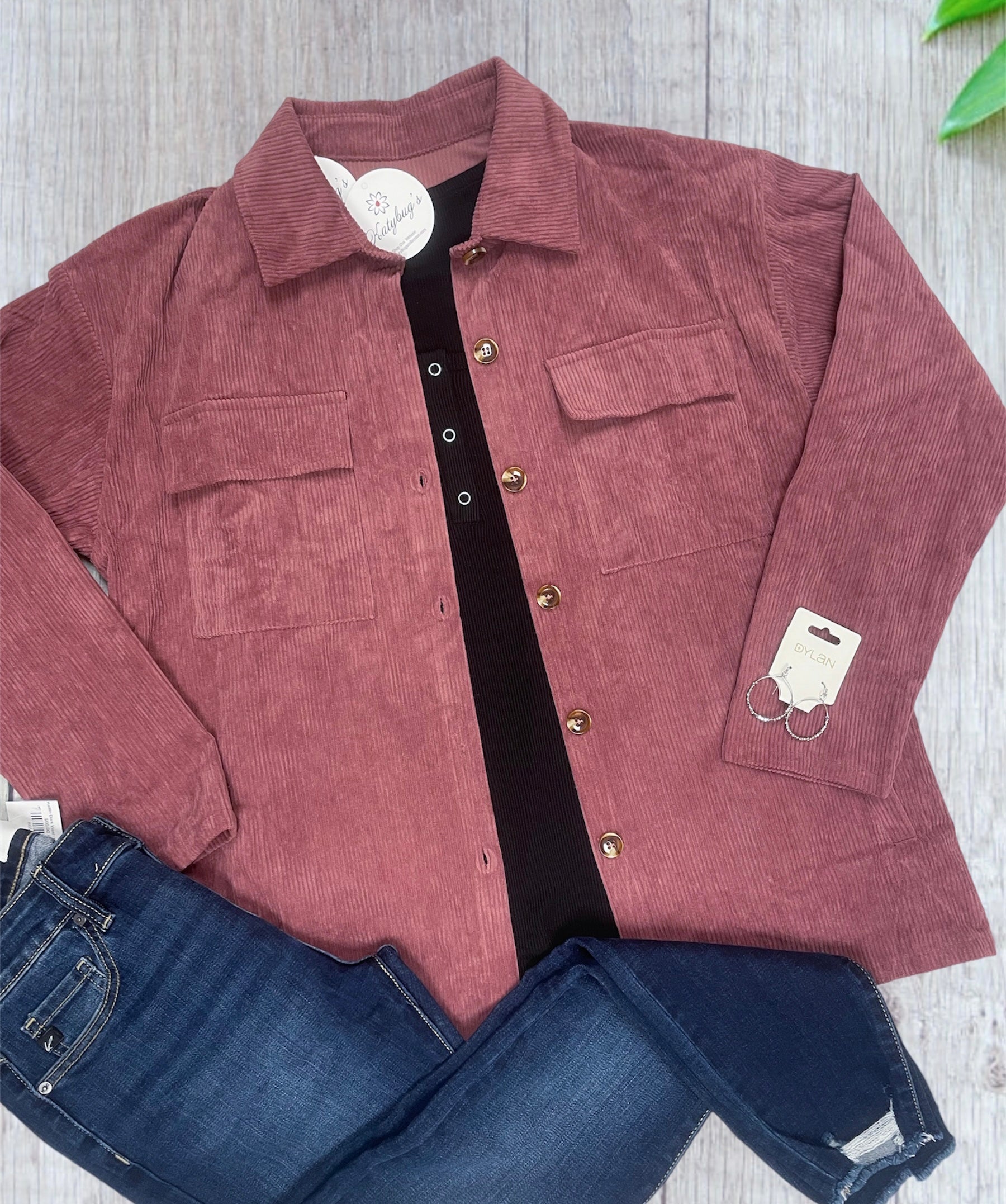 Casey Corduroy Shacket