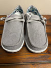 Gray Slip On Shoes