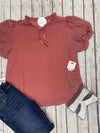Melissa Mauve Blouse