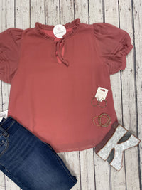 Melissa Mauve Blouse