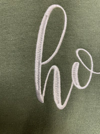 Embroidery Homebody Sweatshirt