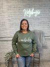 Embroidery Homebody Sweatshirt