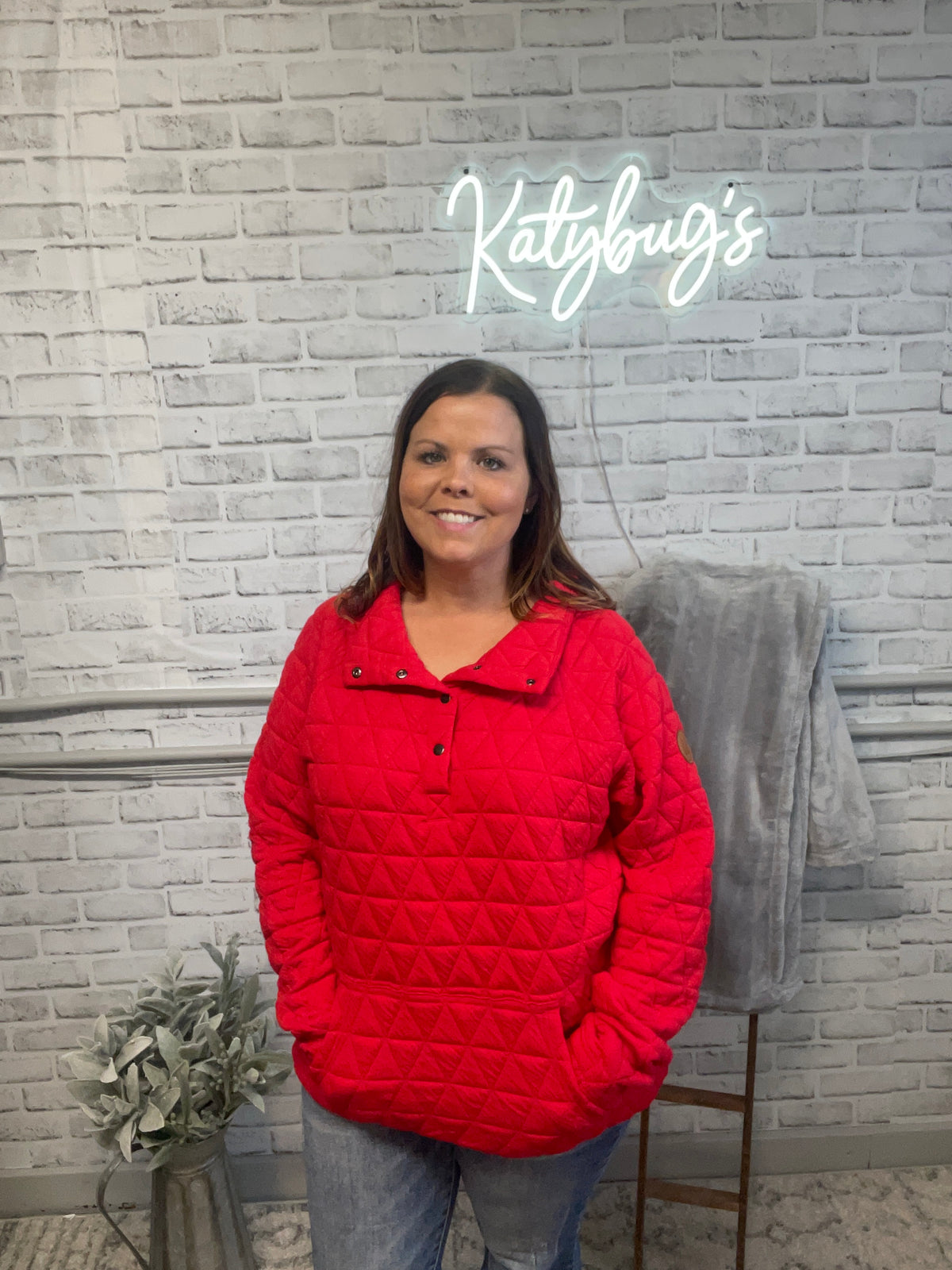 Rebecca Button Snap Pullover