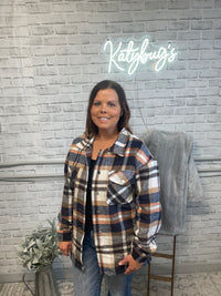 Fall Breeze Plaid Shacket