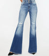 Kancan Double Button Flare Jean
