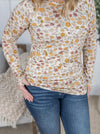 Effortlessly Chic Floral Long Sleeve Top