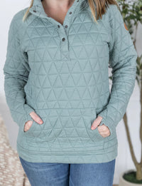 Harper Pullover-Sage