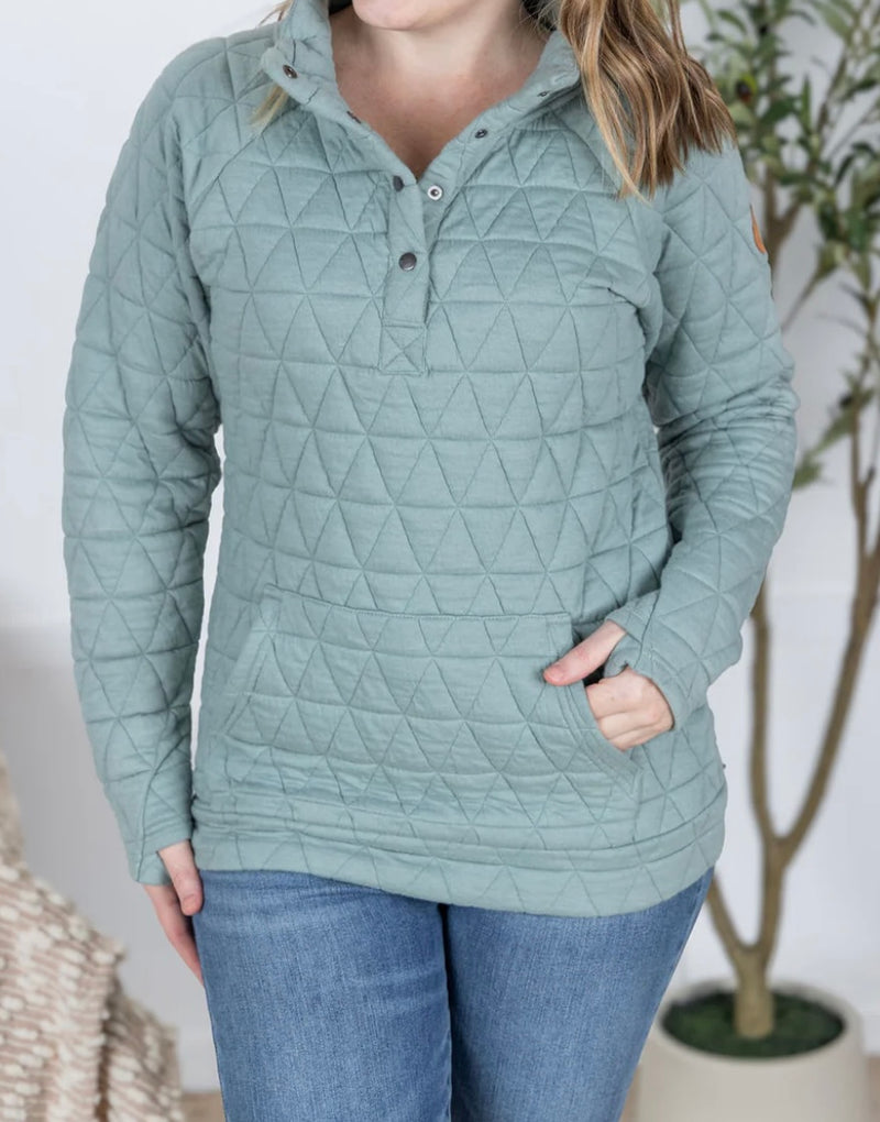 Harper Pullover-Sage