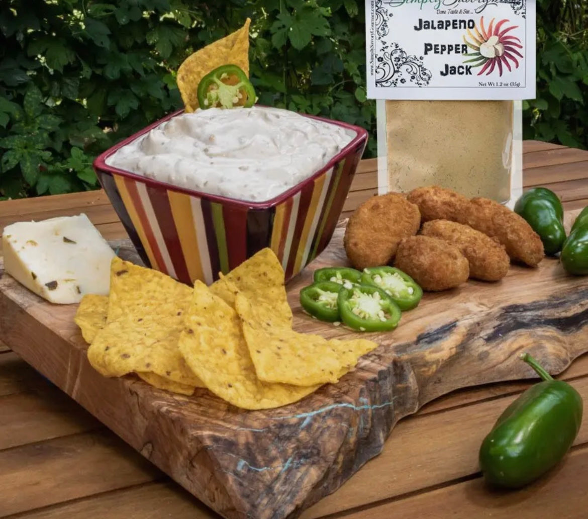Jalapeno Pepper Jack Dip Mix - Gluten Free