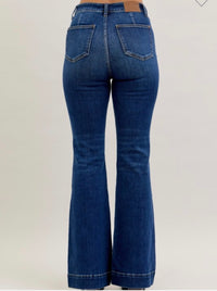 Judy Blue Trouser Flare High-Waisted Jeans