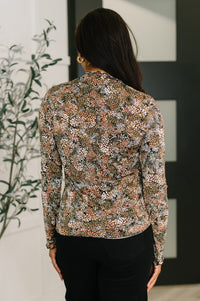 Loud and Proud Long Sleeve Lettuce Hem Top