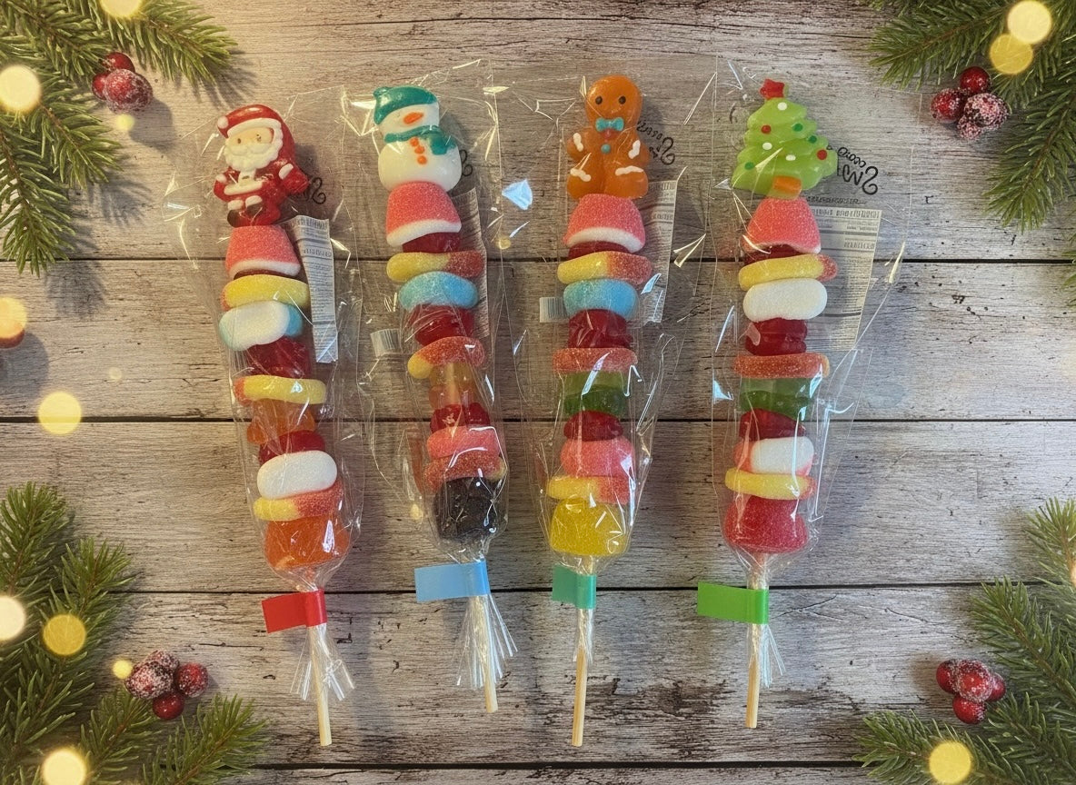 Holiday Candy Kabobs