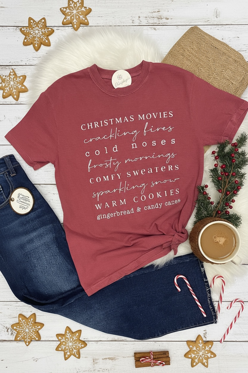 Holiday List Tee
