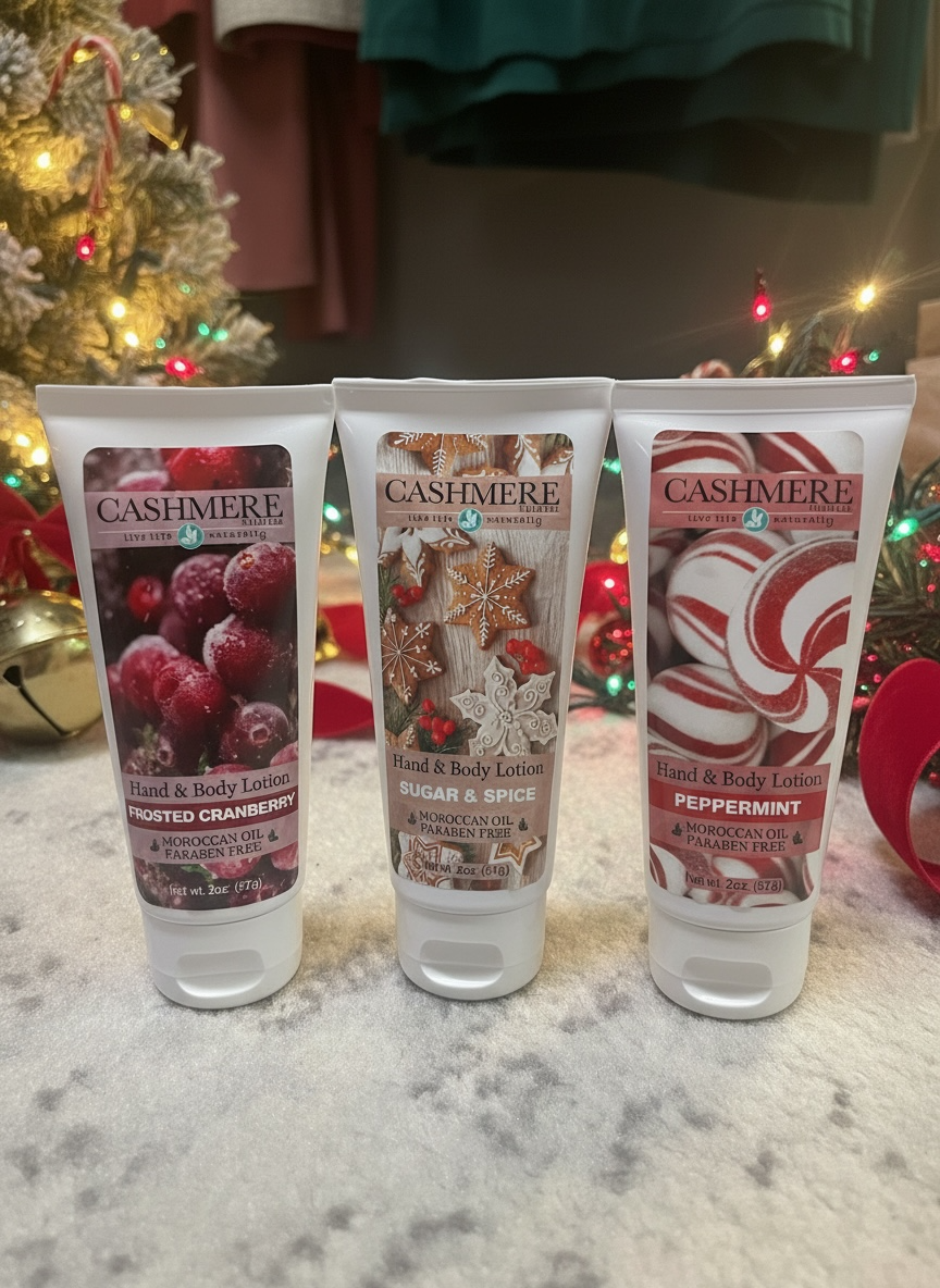 Hand Lotion-(three scents)