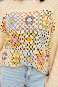 Festival Crochet Sweater