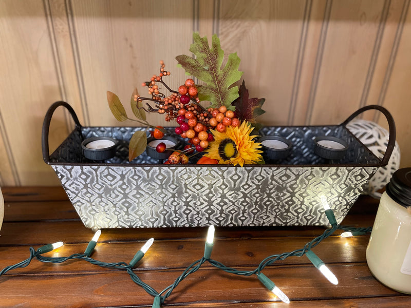 Five Votive Candle Holder