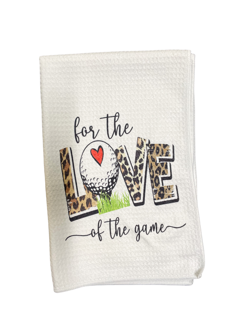 For The Love Of The Game Kitchen Towel