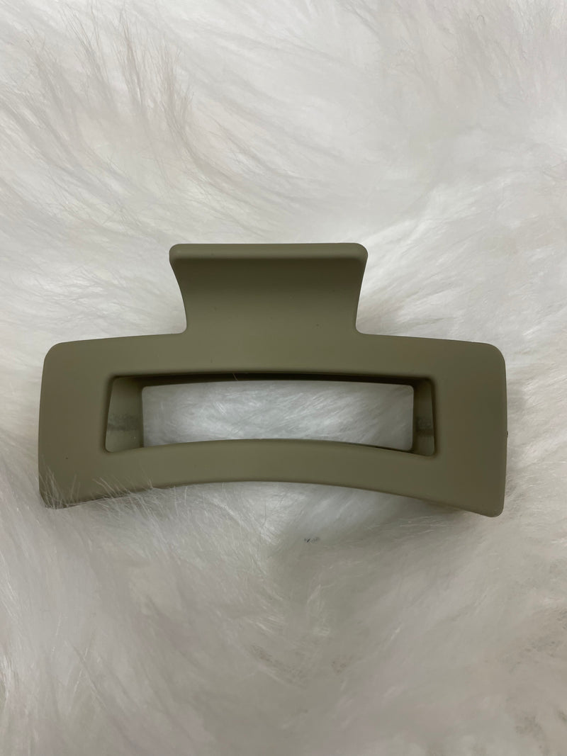 Rectangle Hair Claw Clips